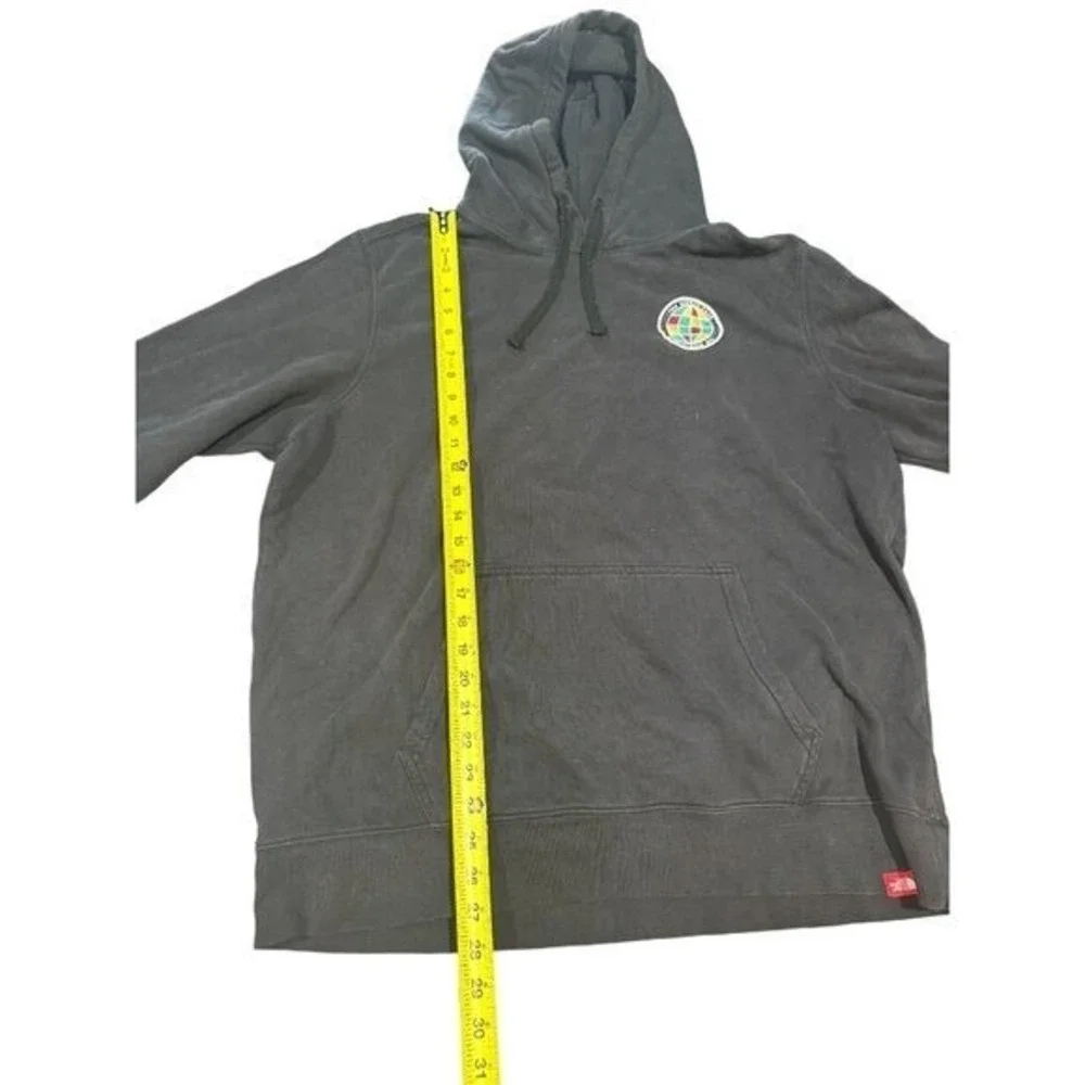 The North Face‎ Future Is Our Land Globe Graphic Hoodie Black Mens XL |R1